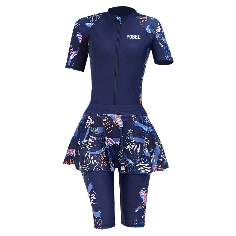 Модные турецкие спортивные мусульманские купальники Burkini Исламский купальник с