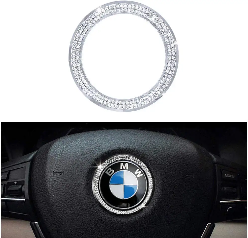 Совместимая крышка логотипа на рулевое колесо для BMW аксессуары Запчасти