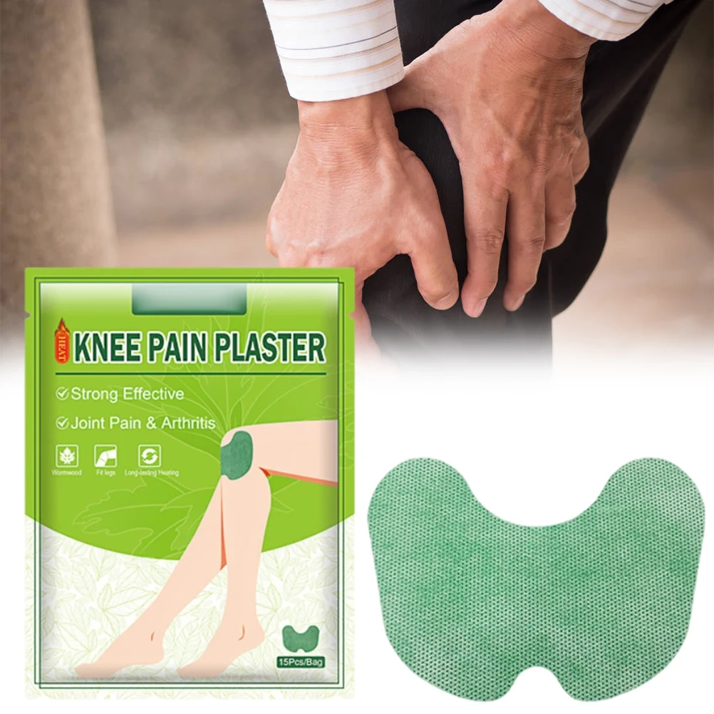 

15PCS Feet Care Knee Patch Knee Discomfort Pain Relief Plaster To Relieve Muscle Strain Body Knee Health Care Soothing