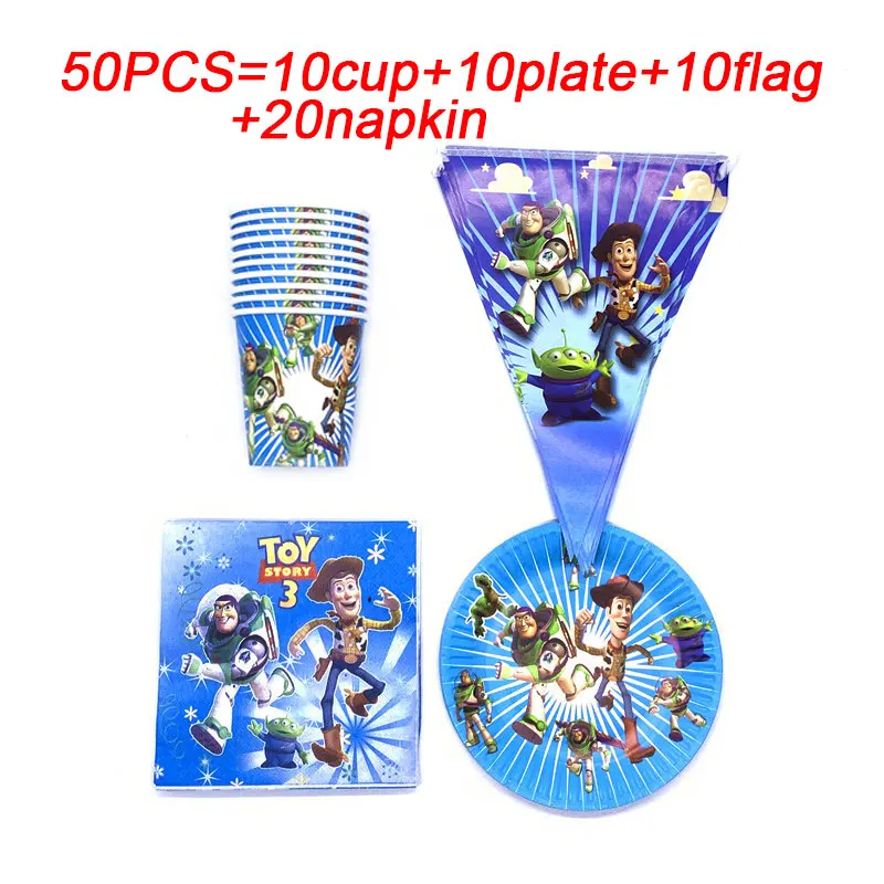 Disney с героями мультфильма История игрушек Базз светильник год тема стаканчики