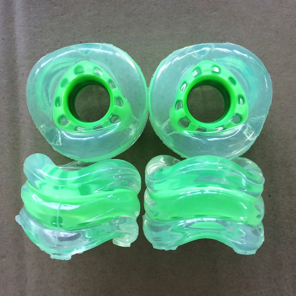 

Set of 4pcs 60X45mm Sharkwheels 85A Skateboard Wheels Longboard Wheels