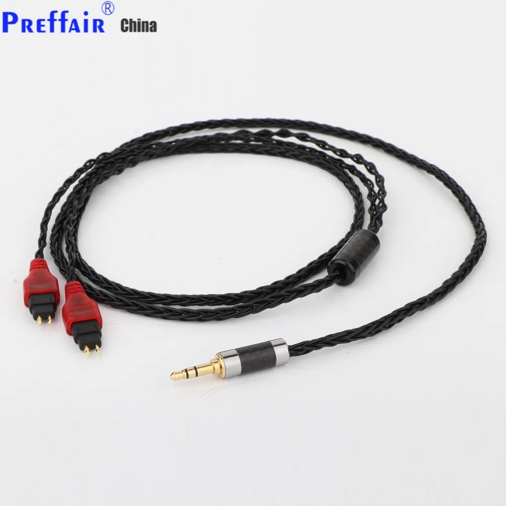 

Preffair 8 Core Balanced Pure Silver Plated Earphone Cable For HD580 HD600 HD650 HDxxx HD660S HD58x HD6xx