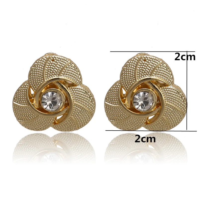 

Nice Fashion Classic Gold Color Stud Earrings for Women and Girls Party Vintage Statement Stud Earrings Jewelry Wholesale