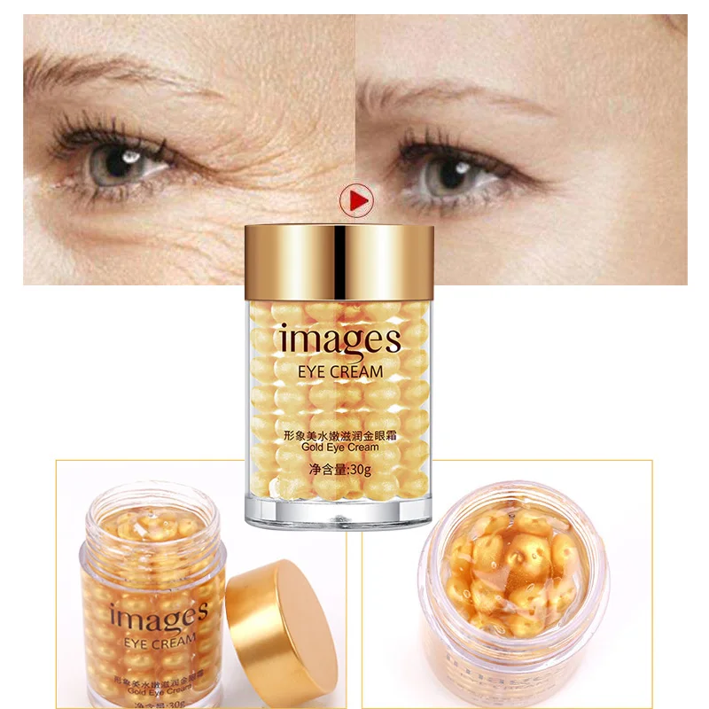 

Eye Cream Gold Peptide Collagen Anti-Wrinkle Anti-Aging Remover Dark Circles Against Puffiness And Bags For beauty Eye Care