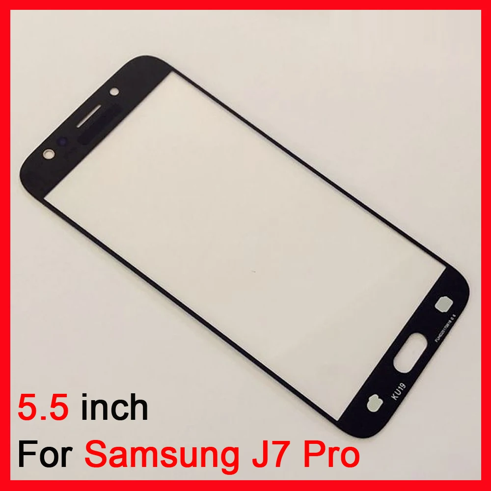 

LCD Display Front Touch Panel Outer For Samsung Galaxy J7 Pro 2017 J730 J730F Front Panel Touch Screen Glass Replacement