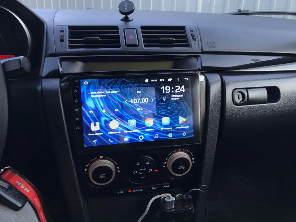 Android 10.0 GPS Navigation Radio Player for Mazda 3 2006-2011 Video Stereo Headuint free gps map Built in Carplay dsp | Автомобили и