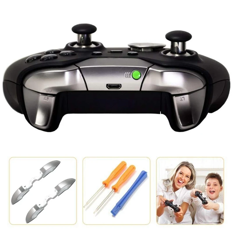 Upgraded Bumpers LB RB Triggers Replacement Buttons Parts - Oil Injection Design with T6 T8 Screwdriver Repair Kit for One | Электроника
