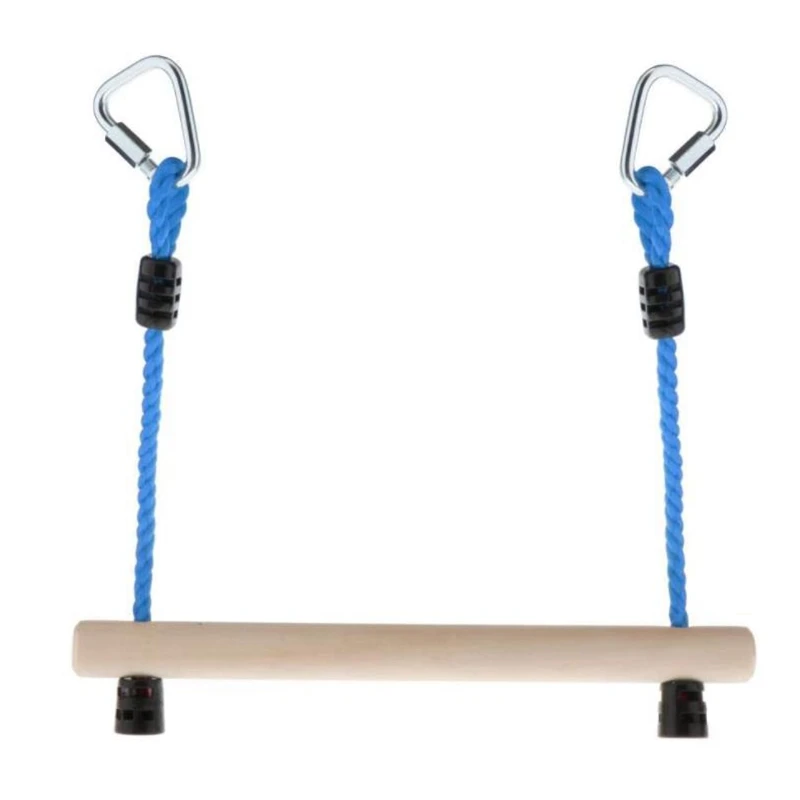 

Kid Climbing Frame Rod Rope Outdoor Garden Swing Set Accessories,Adjustable Swing Bar for Child Strength Training