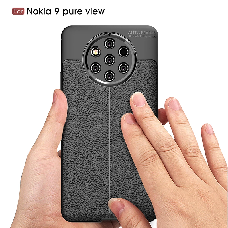 Чехол-накладка для Nokia 9 Pureview из мягкого силикона и ТПУ |
