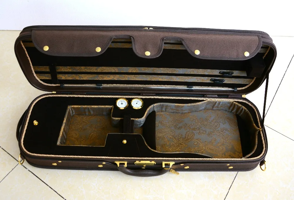 Роскошная и Королевская деревянная Скрипка чехол прочный 3 2 кг черный кофейный