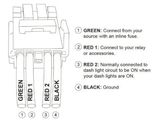 HIGH BEAM push Switch Button LED with Wires For Land Fortuner Tacoma | Автомобили и мотоциклы