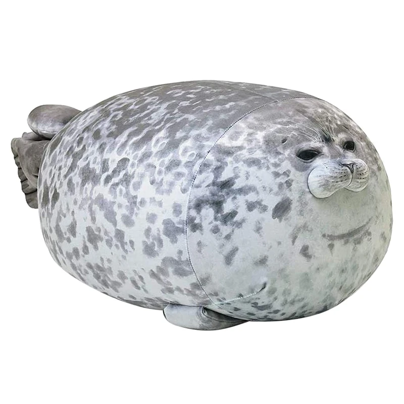 

Soft Toy Plush Hugging Pillow Cute Chubby Seal Plush Toy Chubby Blob Seal Pillow Stuffed Cotton Cute Plush Doll Toy Gift