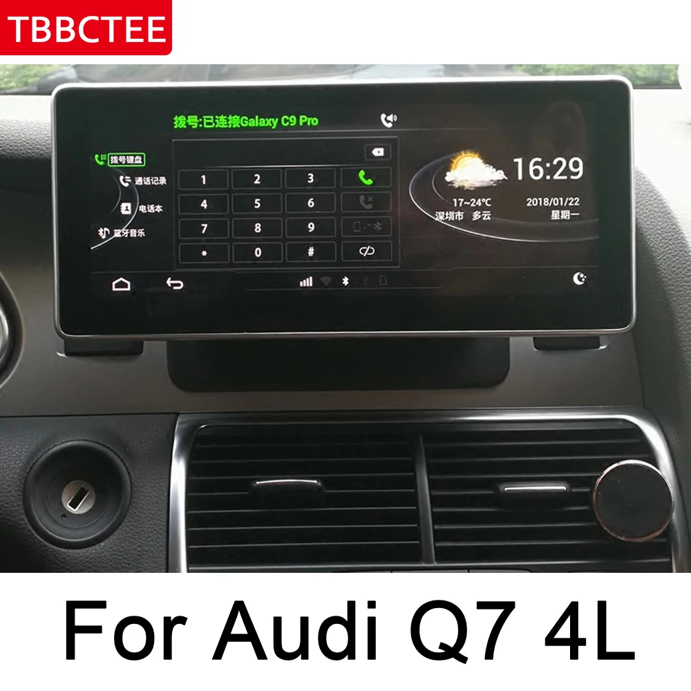 Мультимедийный плеер для Audi Q7 4L 2011 ~ 2015 MMI с GPS навигацией Android IPS автомобильный