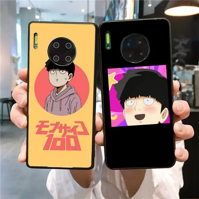 

YNDFCNB Mob Psycho 100 Shigeo Kageyama Anime Phone Case for Huawei Mate 20 10 9 40 30 lite pro X Nova 2 3i 7se