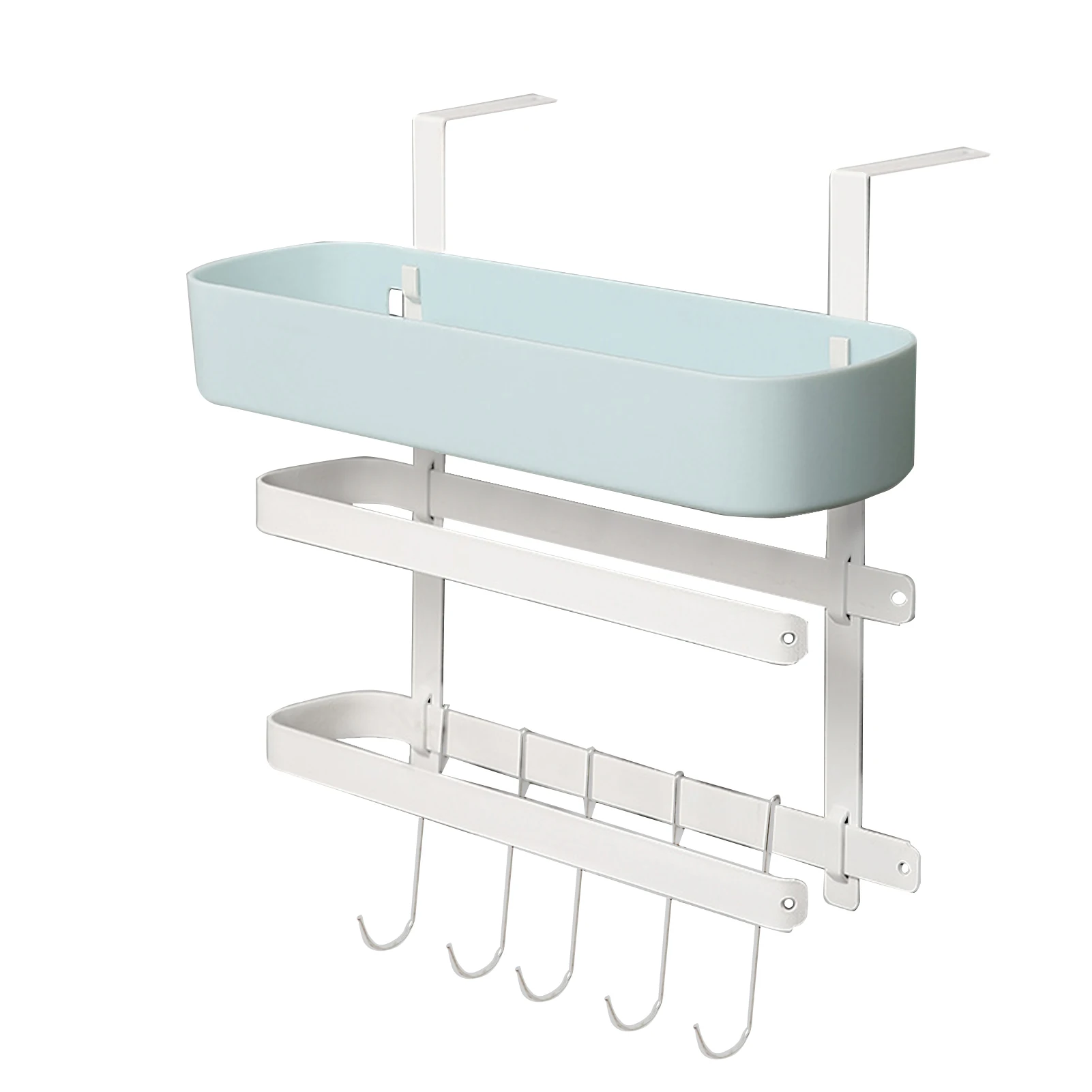 

Space Saving Home Paper Towel Shelf Refrigerator Side Rack Storage Holder Punch Free Bottle Kitchen Organizer Multi Layer