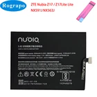 Новый оригинальный 3200mAh Li3932T44P6h806139 запасной аккумулятор для ZTE Nubia Z17  Z17Lite Lite NX563J NX591J