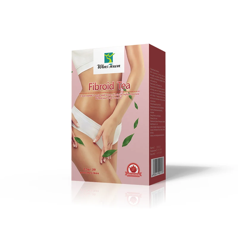 40 шт./2 упаковки травяные женские Fibroid Чай естественное решение для матки анти