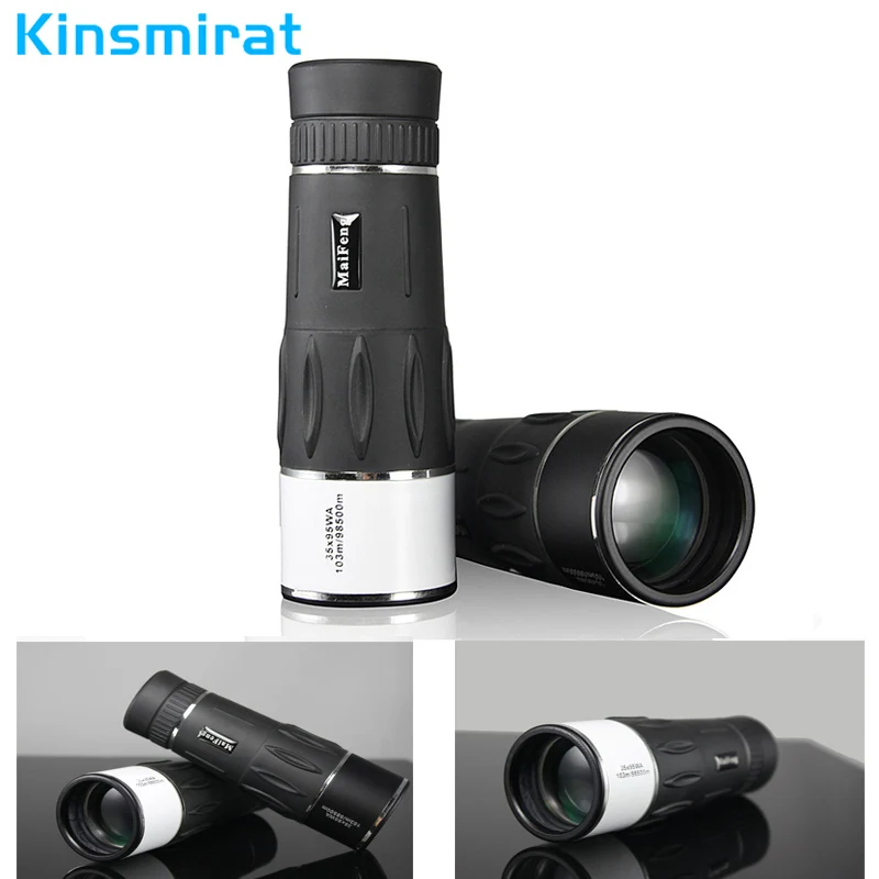 35X95 телескоп с одним окуляром Монокуляр большой радиус действия для кемпинга