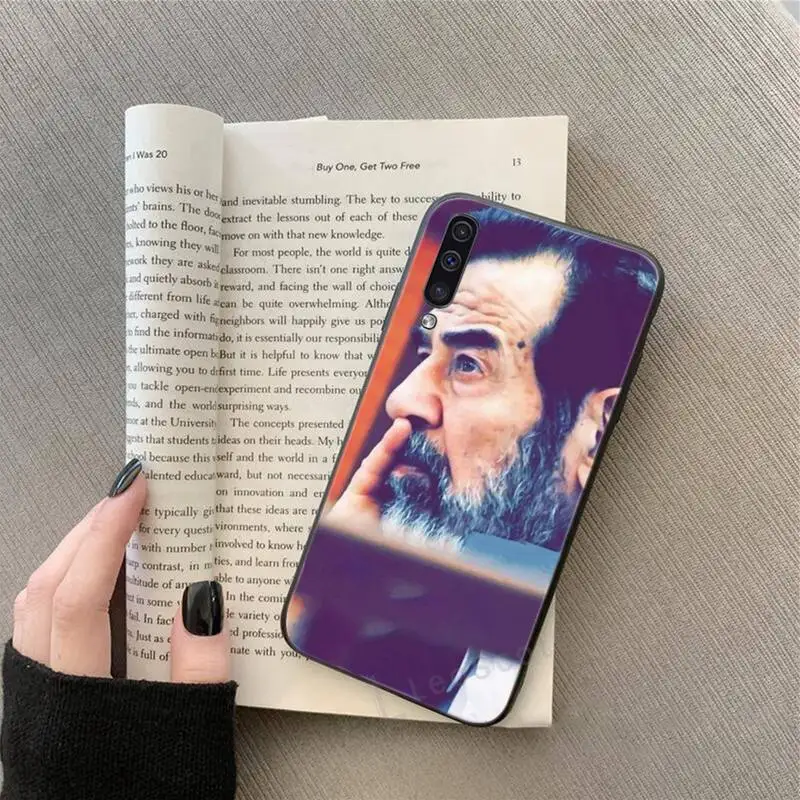 

Saddam Hussein Iraq Phone Case For Samsung Galaxy A 3 6 7 8 10 21 01 11 31 91 10S 20S 30S 50S PLUS Cover Funda Shell