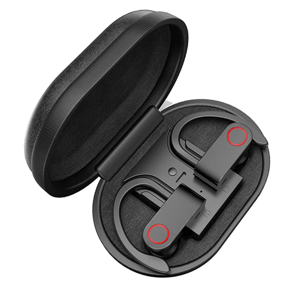 

A9 Wireless Earbuds Stereo Deep Bass Sport Earphones Built-in Mic Digital LED Display Portable Earphones