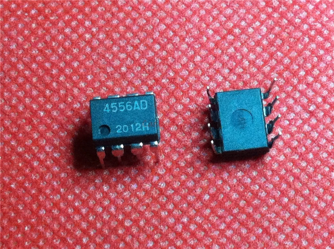 10 шт./лот NJM4556AD JRC4556AD 4556AD DIP-8 рабочий усилитель новая оригинальная искусственная