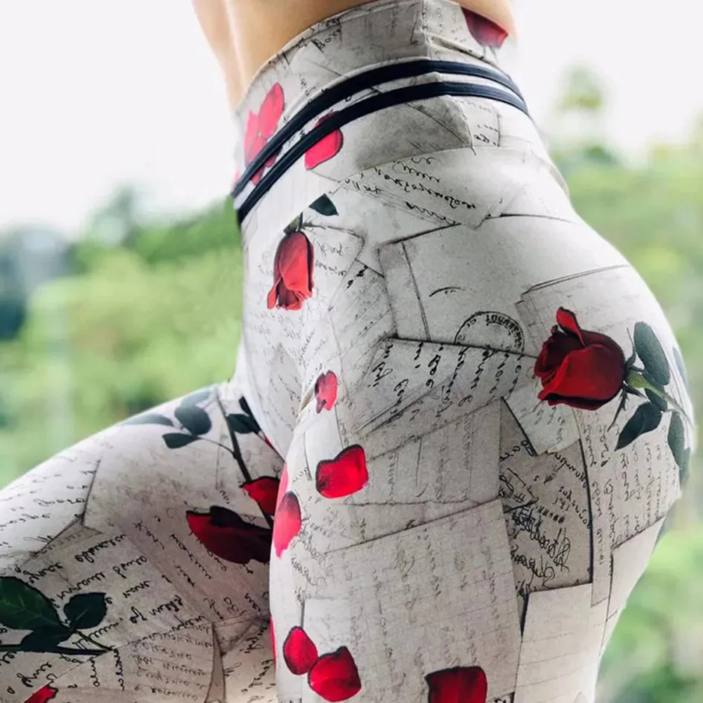 

High Waist Yoga Pants Slimming Booty Tummy Control Workout Running Tie-dye Yoga Leggings for Women