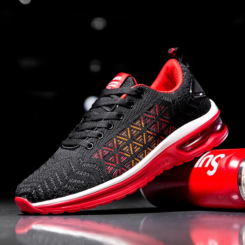 

Newbeads Men's and Women's Unisex Casual Lightweight Couple Sports Lace Up Fish Scale Winter Running Sneakers Shoes Air Cushion
