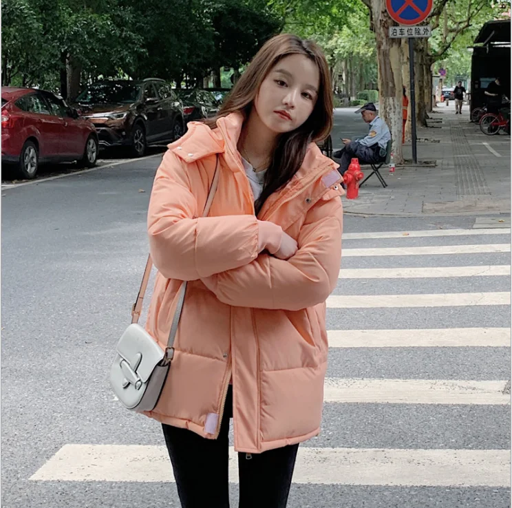 

2021 New winter women jacket casual hooded Winter wear clothes keep warm jacket
