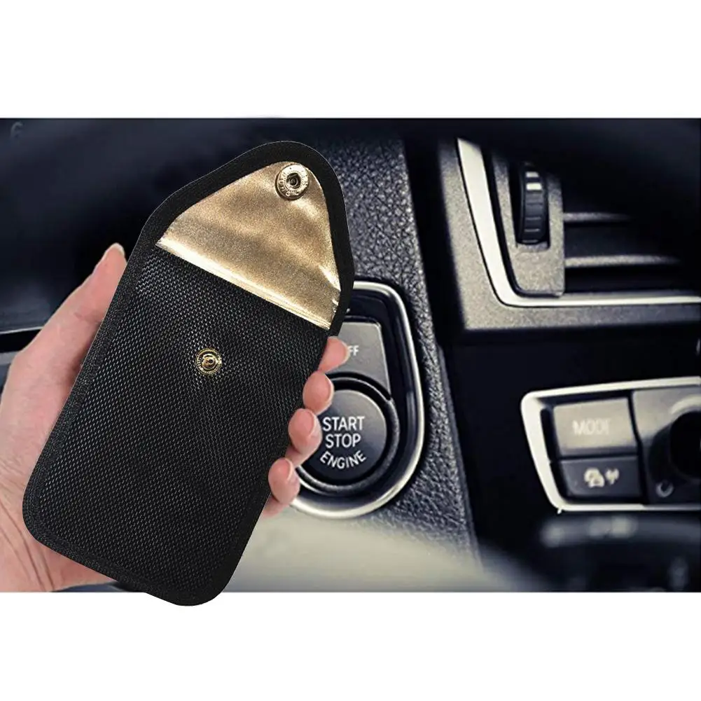 Автомобильный ключ сигнала блокатор мешочек RFID/wifi/LTE/NFC сотового телефона