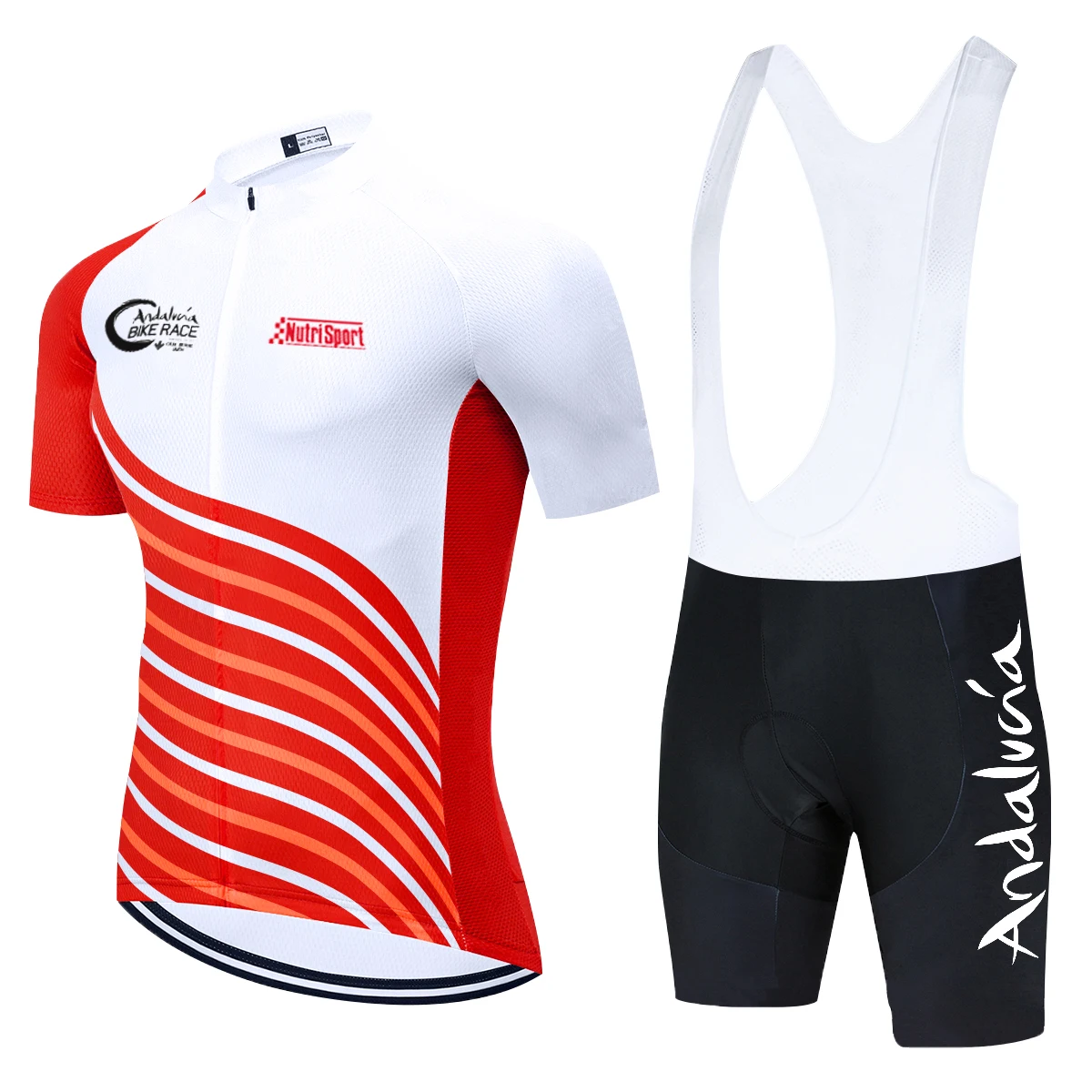 Комплект из джерси и брюк для езды в Андалусии с коротким рукавом | Спорт