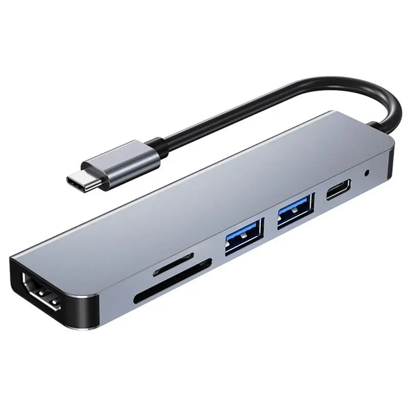 

Адаптер для USB Type-C и USB 3,0, 6 в 1