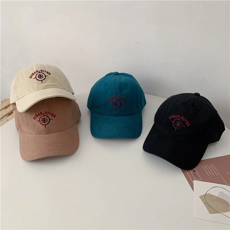 Кепка с вышивкой компасом для мужчин и женщин Мужская универсальная японская