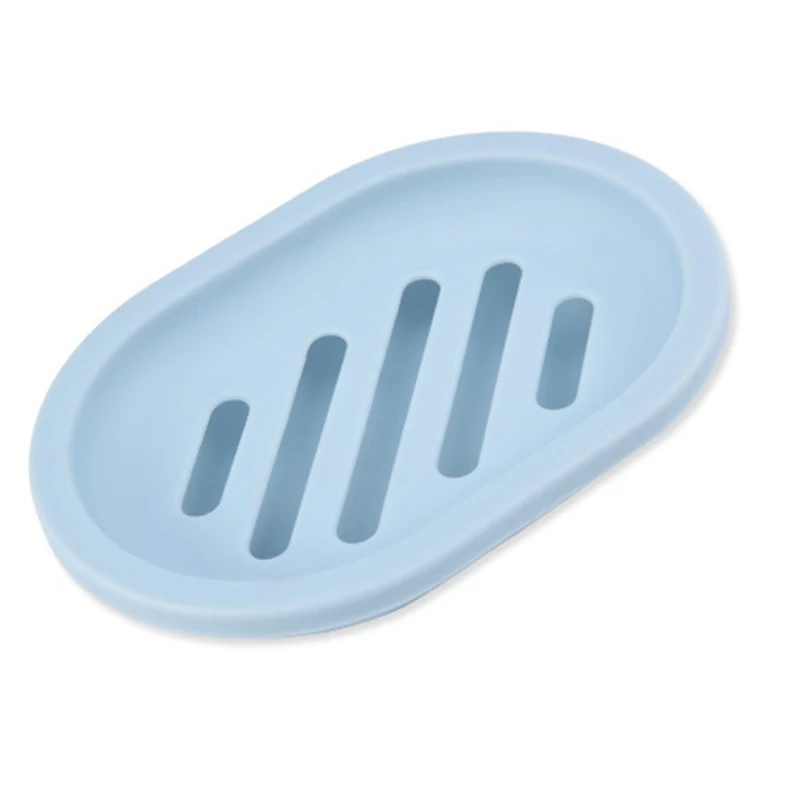 

T8NA Soap Dish with Drain Soap Saver Holder Dry Stop Mushy Soap Case Bathroom Shower