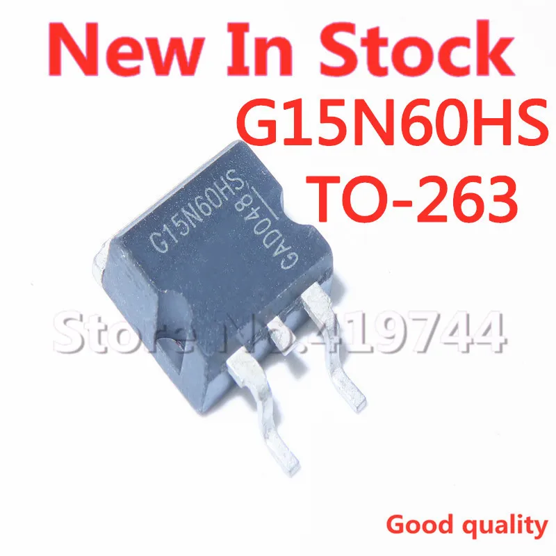 

5PCS/LOT SGB15N60HS G15N60HS TO-263 MOS field effect tube IGBT 15A 600V In Stock NEW original IC