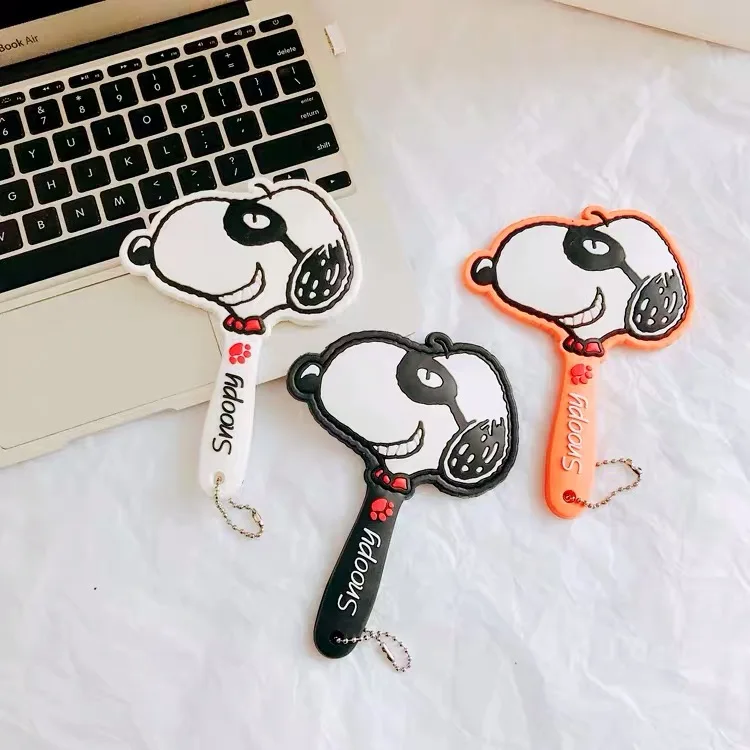 Peanuts Rogue Dog милый мультфильм Kawaii ручное зеркало для макияжа Косметическое 150*111