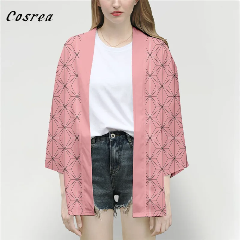 Мужской костюм кимоно из м/ф рассекающий демонов|Костюмы фильмов и ТВ| |