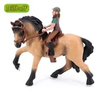 Имитация животных, модели лошадей, фигурки героев и игрушки, твердая эмуляция, Аппалуза, лошади, Игрушки для раннего развития, подарок для детей