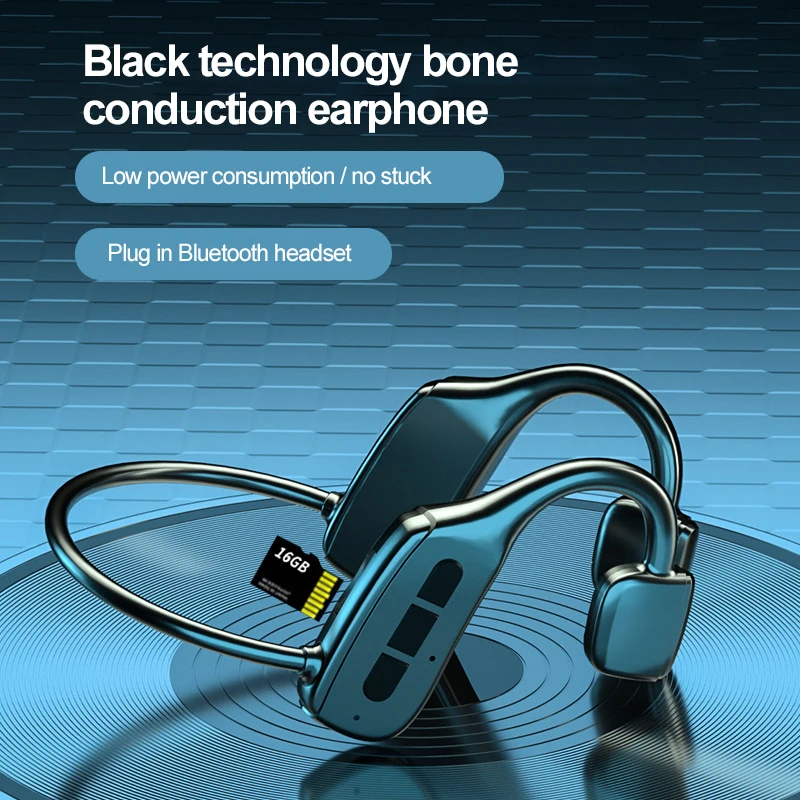 

2021 Bone Conduction Bluetooth-compatible Headset New G2 Sports Stereo TWS Waterproof Wireless Earphones With Mic For Running