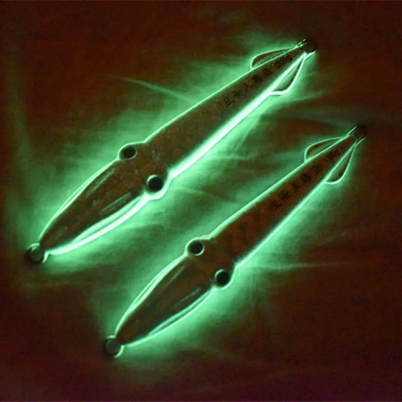 Рыболовные снасти фосфоресцирующая приманка лазерный светящийся кальмар 150/200 г