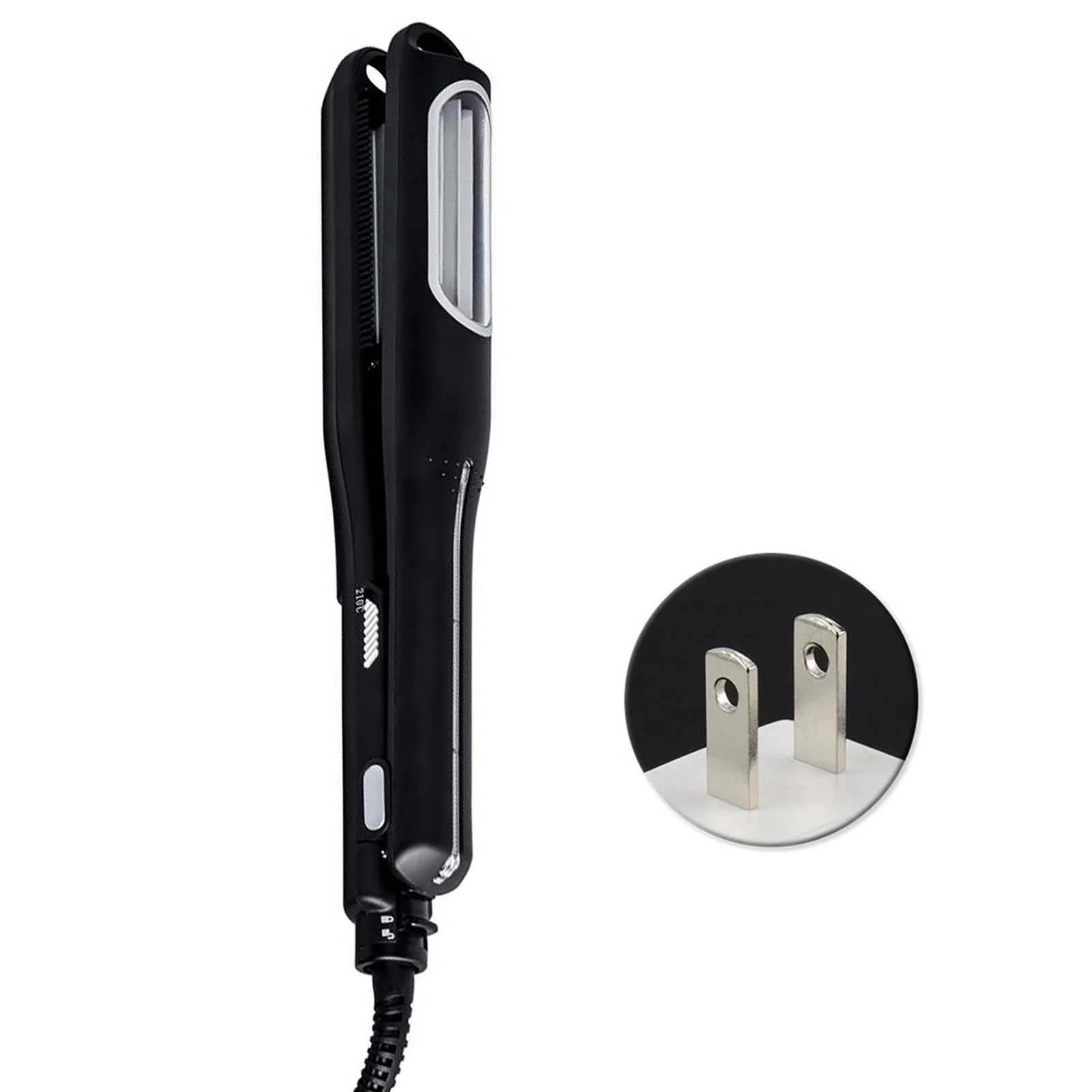 

Автоматические компактные Инструменты для укладки «сделай сам» 2 в 1, Плойка для волос, выпрямитель, быстрый нагрев, легкий, для путешествий, ...