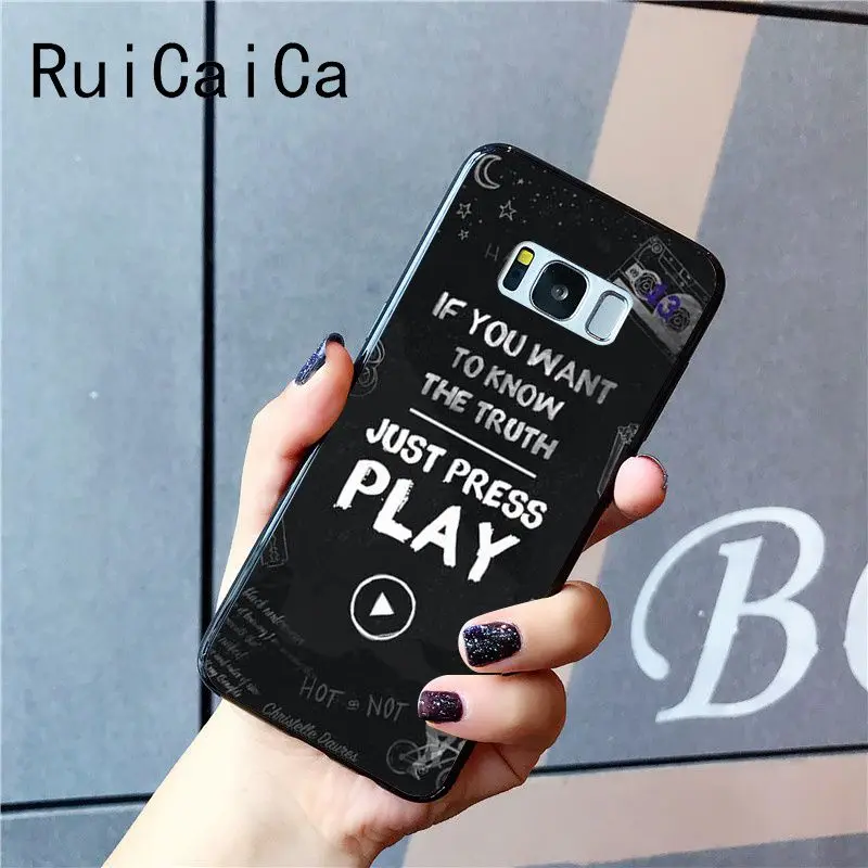 A6 Ruicaica должен оставаться, если странные вещи Coque Shell чехол для телефона samsung Galaxy S9 plus S7 edge S6 edge plus S10 S8 plus - Цвет: A6