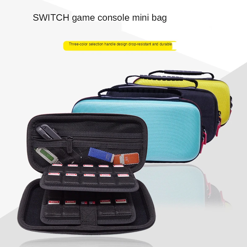 20.5x16.5x5.5cm Portable Anti-shock Hard EVA Bag For Nintend Switch Lite Console Carrying Bag Switch Mini EVA Storage Hard Case