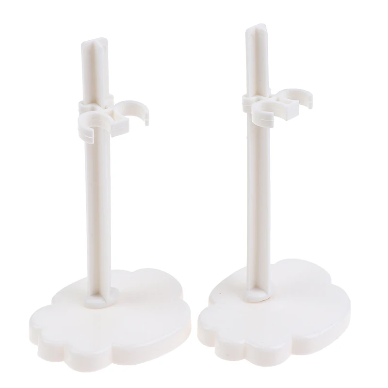 2pcs Plastic Stand Display Holder For 1/8 16cm Doll Baby Accessories Girls Prop Up Mannequin Model Kids Toys | Игрушки и хобби