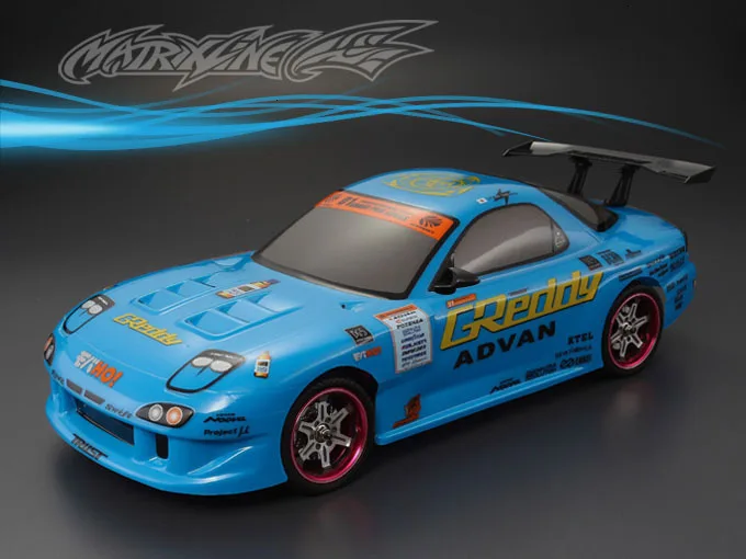 1 комплект MAZDA RX7 1/10 1:10 RC PC корпус 195 ширина прозрачный чистый Без окрашивания Дрифт корпус RC hsp hpi trax Tamiya