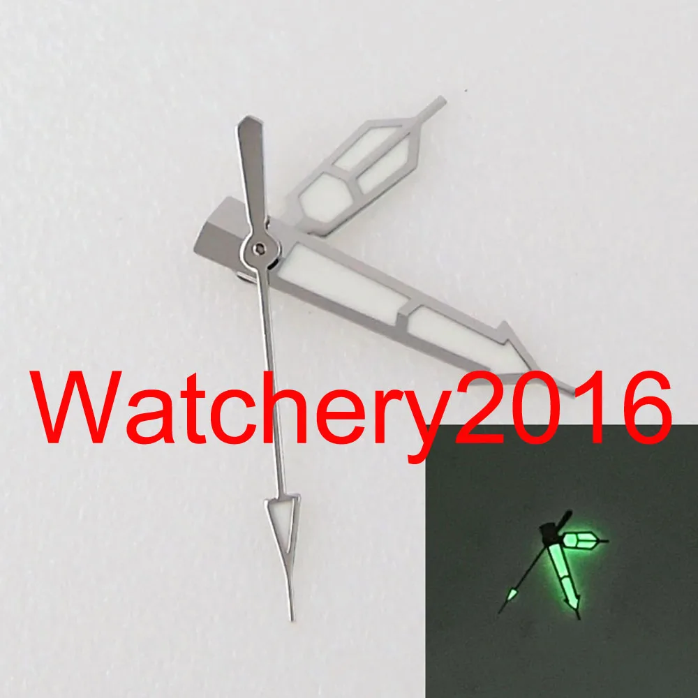 

Green Luminou Automatic Steel Watch Hand fit NH35A NH36A 7S26 Movement