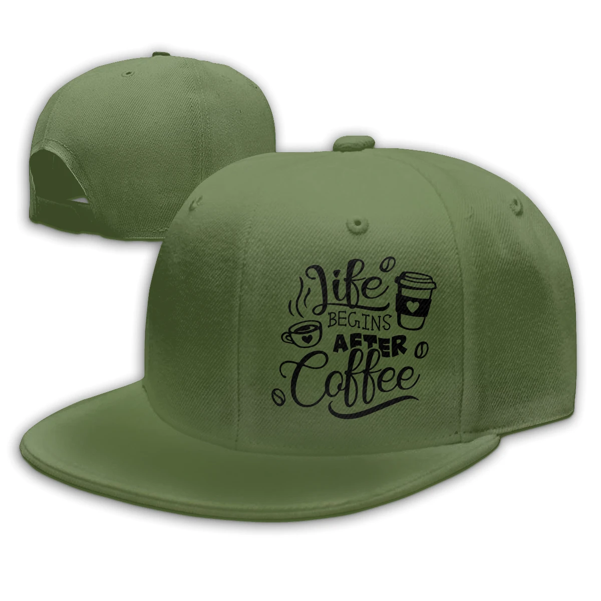 

I Just Want To Drink Coffee man women's Fashionable breathable Hip hop caps