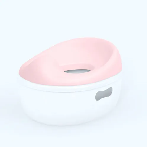 Розовый Xiaomi Qborn Baby Potty ZQ01JK 3 в 1 портативная детская унитаз для сиденья унитаза шаг стул съемный Туалет Обучение для детей - Цвет: Розовый