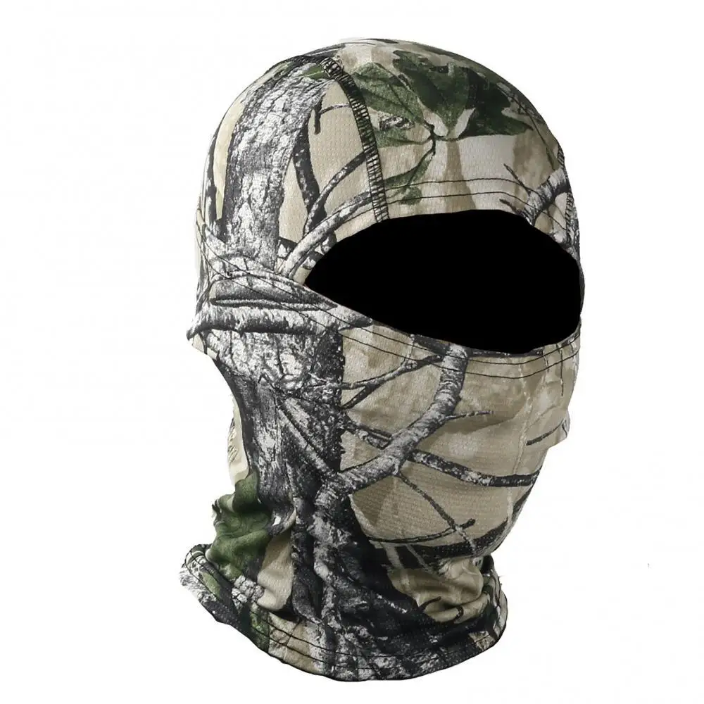 

50%HOTUnisex Camo Print Outdoor Cycling Balaclava Neck Gaiter CapS1 Full Face Cover