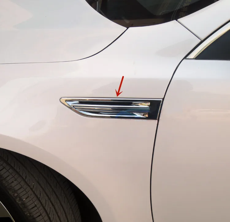 

For Kia K5 2011-2015 High-quality ABS Chrome Side air outlet decorative frame protection decoration car accessories