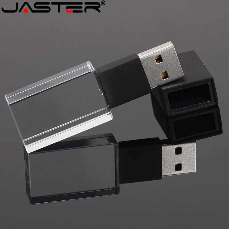 Usb-флэш-накопитель JASTERS Crystal 4 ГБ 8 16 32 64 прозрачное стекло | Компьютеры и офис